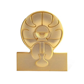 Star Wars Yavin Medal of Bravery Pin | 24-Karat Gold Plated Medal of Yavin Pin