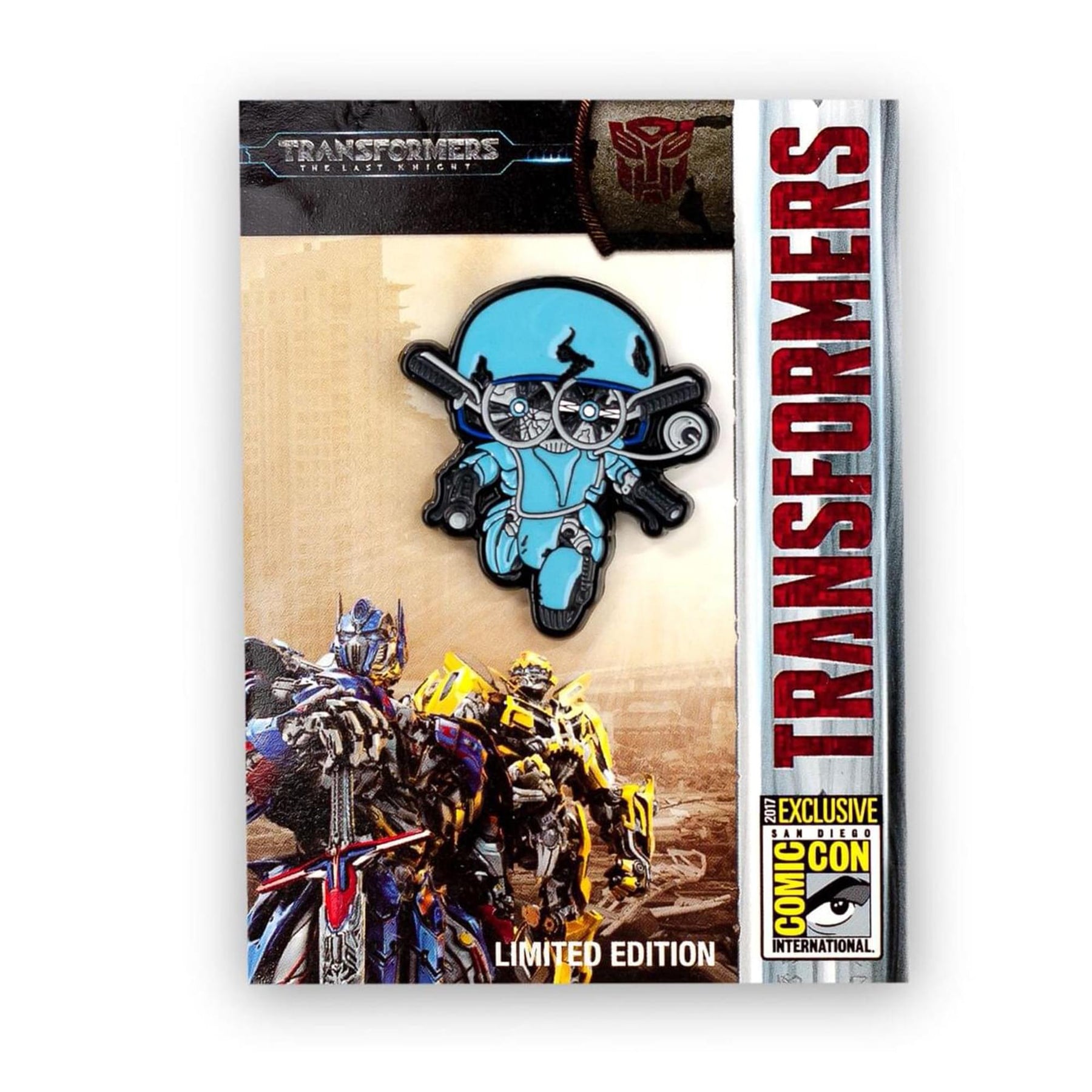 Transformers The Last Knight Enamel Collector Pin | Sqweeks Scooter Autobot