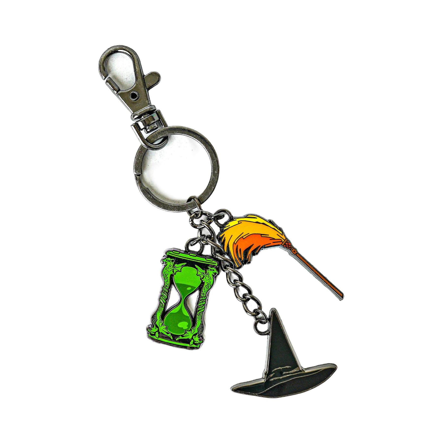 The Wizard of Oz Wicked Witch Multi-Charm Enamel Keychain