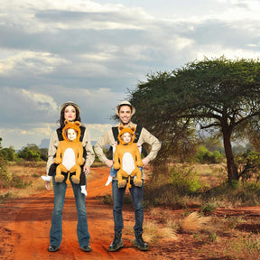 Safari Guide & Lion Baby Carrier Costume