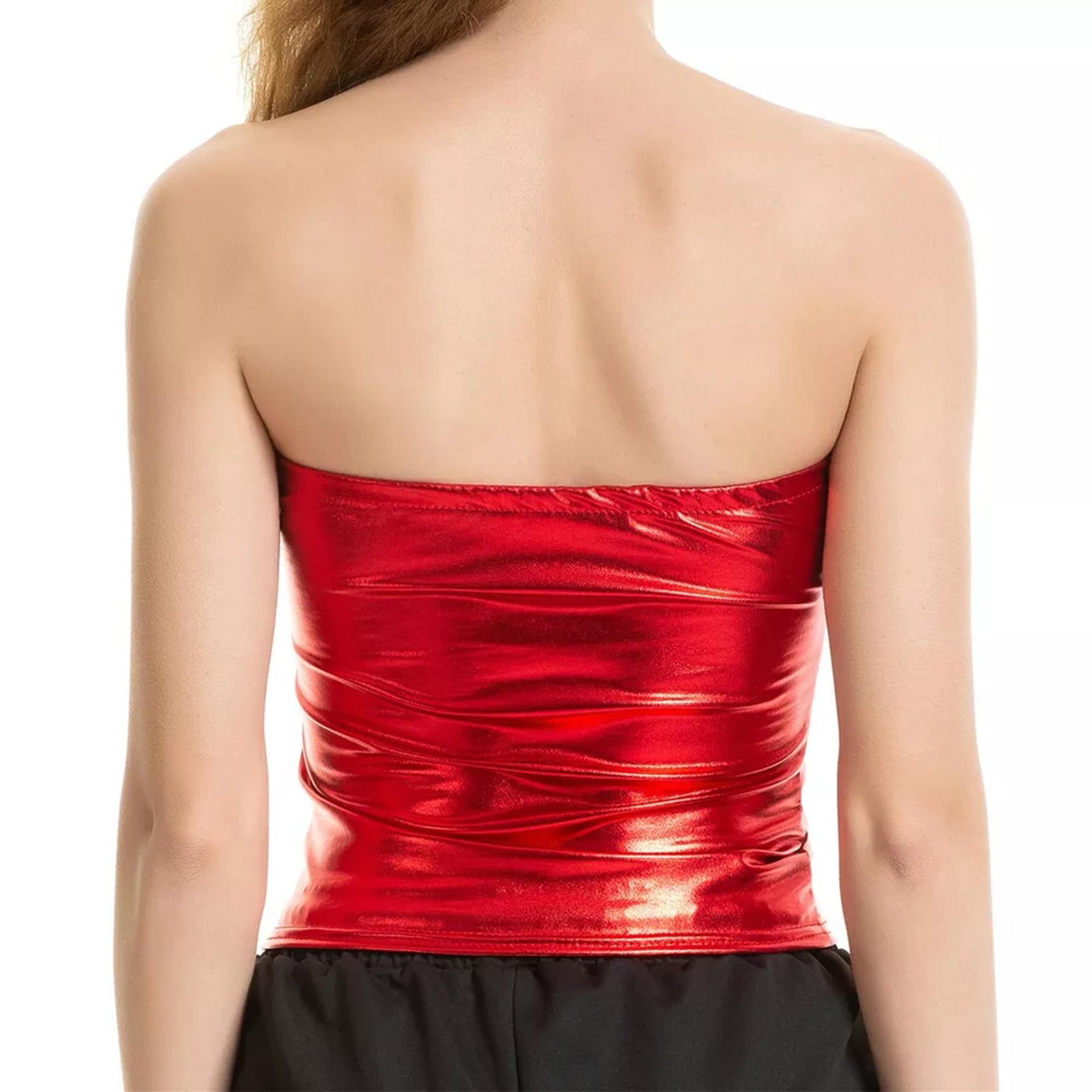 Liquid Metal Bandeau - Red