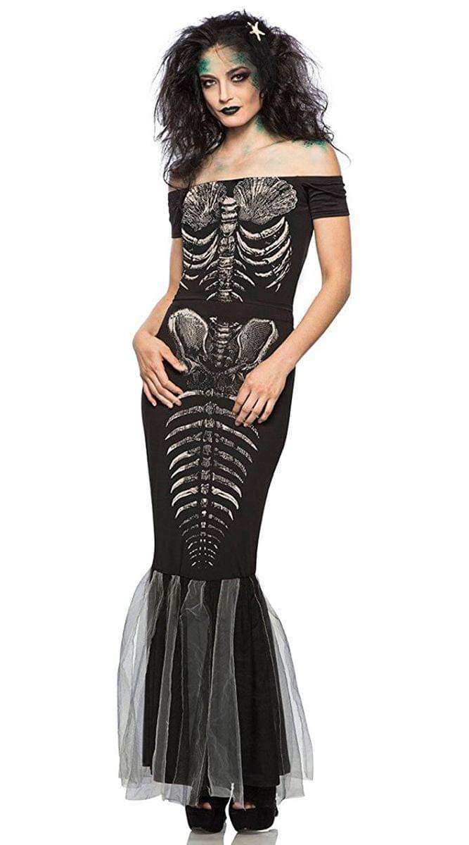 Skeleton Mermaid Adult Costume