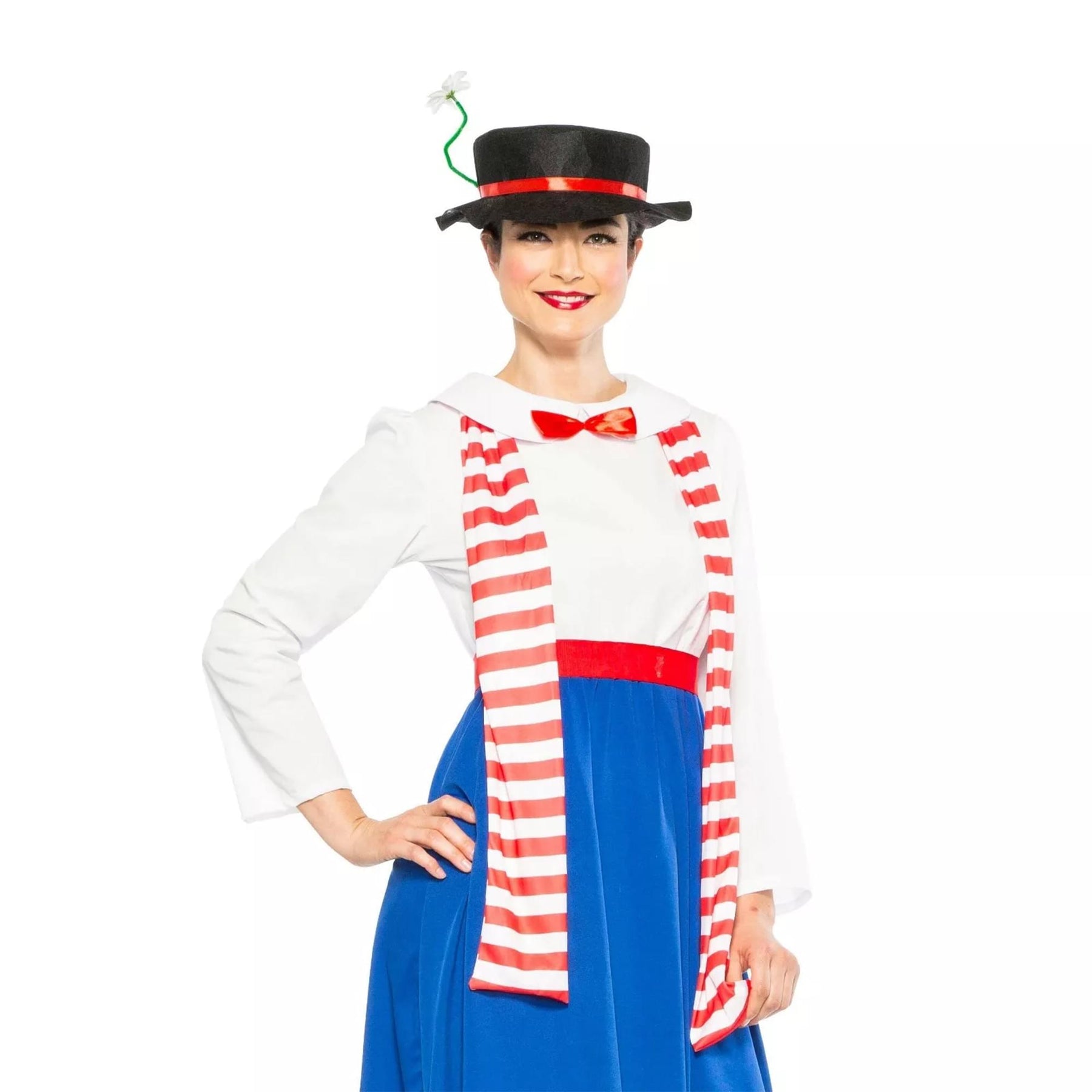 English Nanny Poppins Adult Costume