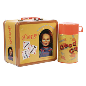 Child's Play Chucky Good Guys Tin Lunch Box with Beverage Container