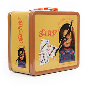 Child's Play Chucky Good Guys Tin Lunch Box with Beverage Container