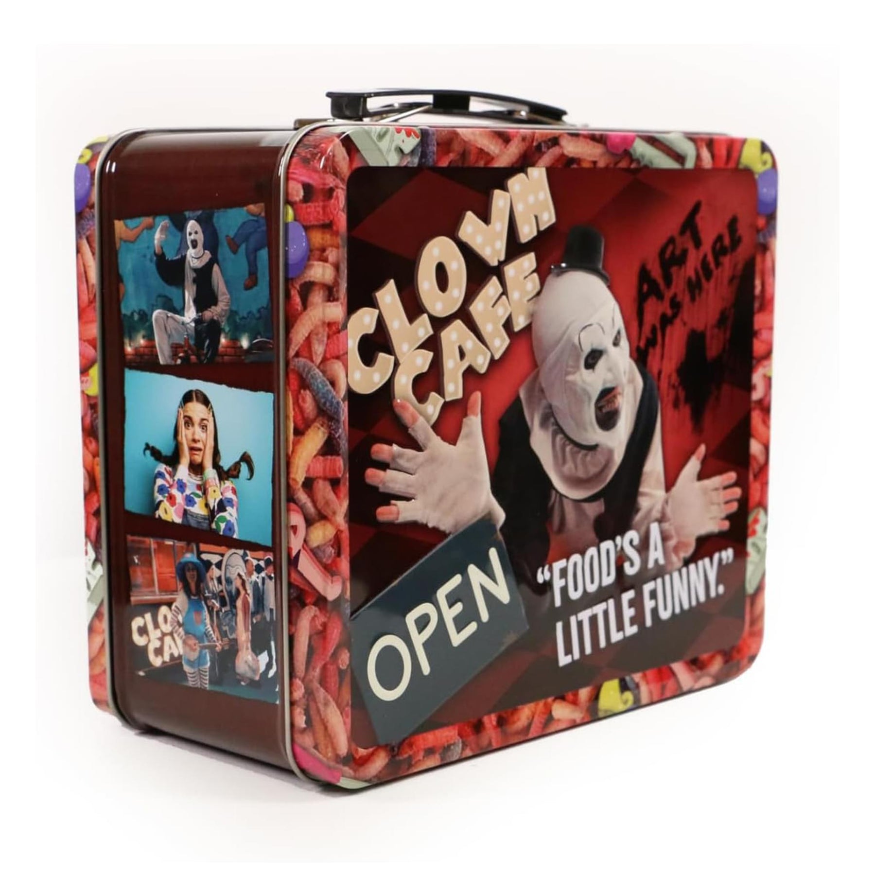 Terrifier Tin Lunch Box with Beverage Container