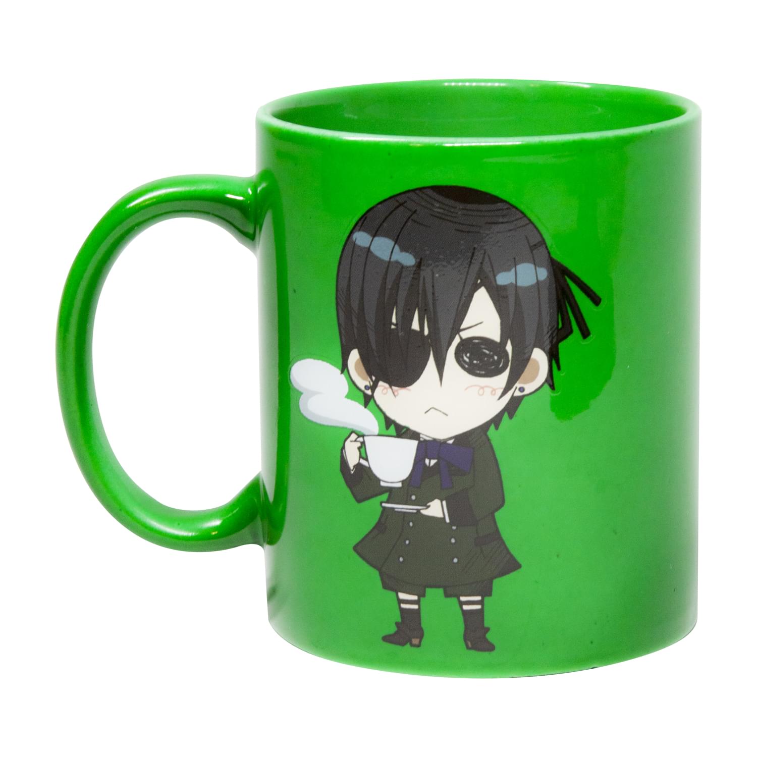 Black Butler Collectibles | Green Coffee Mug with Black Logo