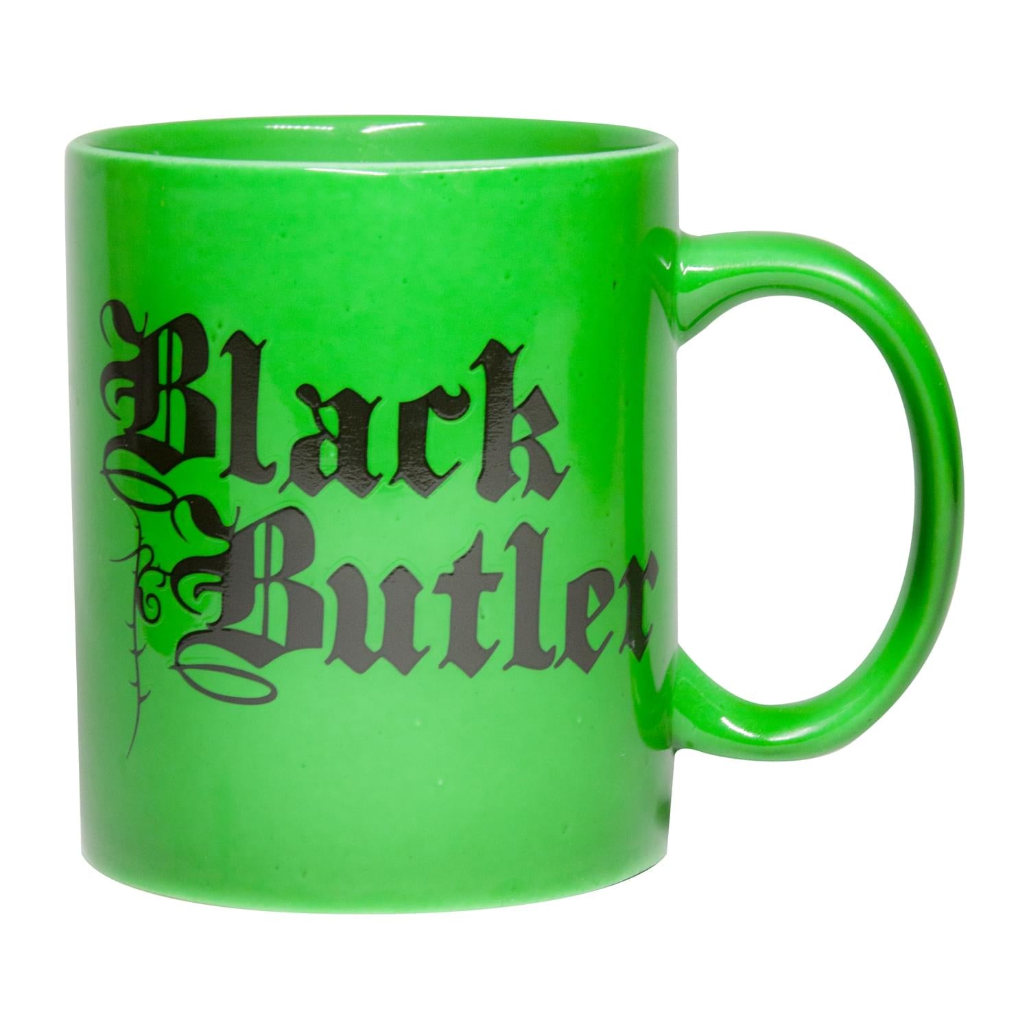 Black Butler Collectibles | Green Coffee Mug with Black Logo