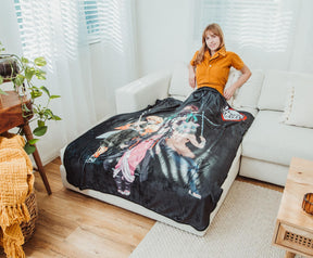 Demon Slayer Group 45 x 60 Inch Fleece Throw Blanket