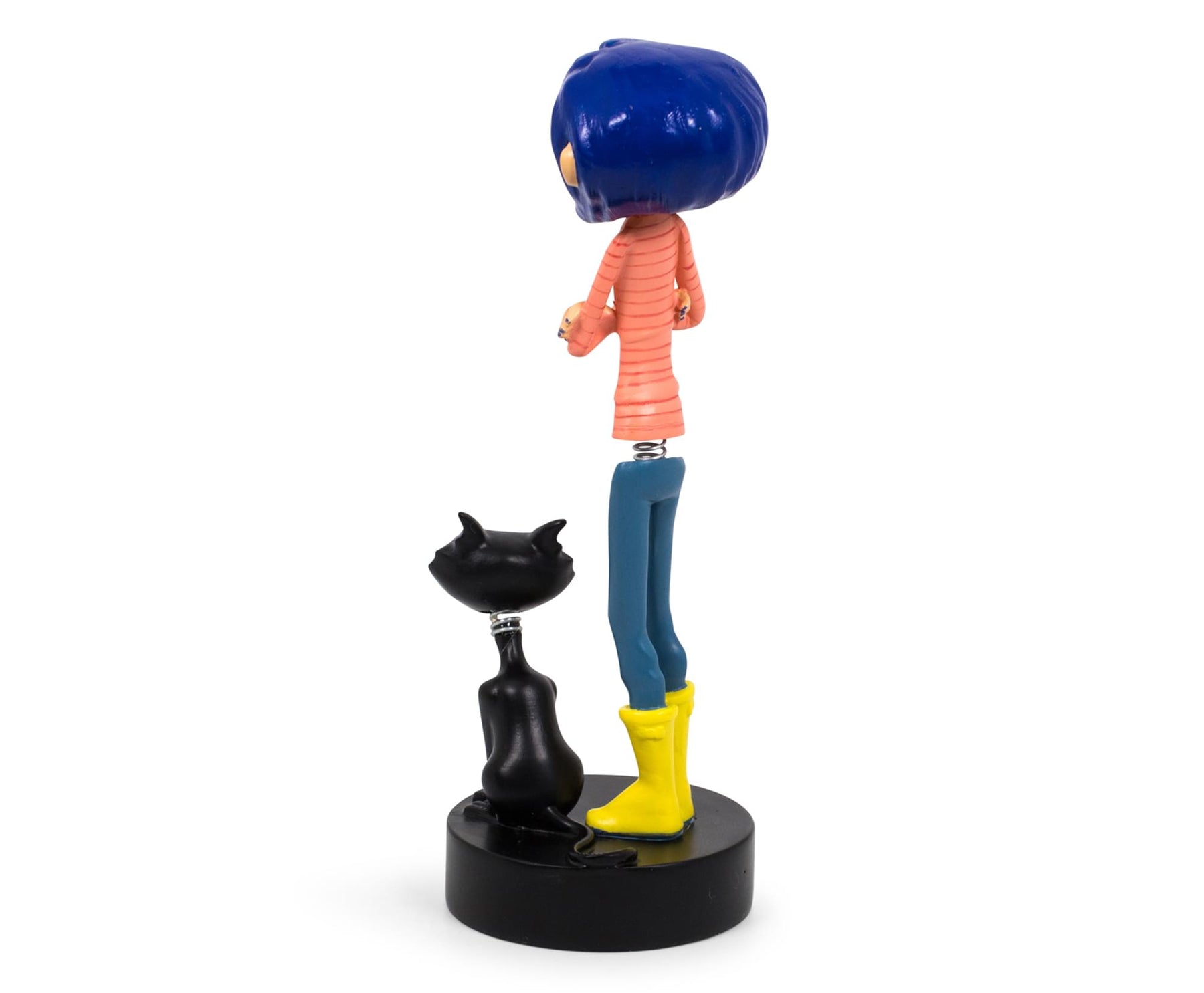 Coraline with Cat PVC Bobble Figure | 6.5 Inches Tall