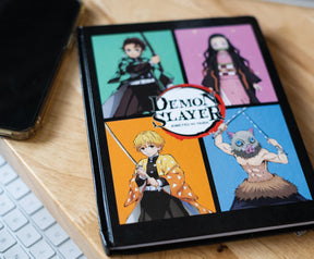 Demon Slayer Hardcover Journal Notebook With Lined Paper