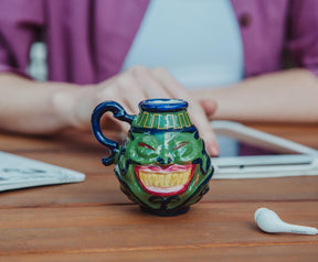 Yu-Gi-Oh! Pot Of Greed Sculpted Ceramic Mini Mug | Holds 2 Ounces