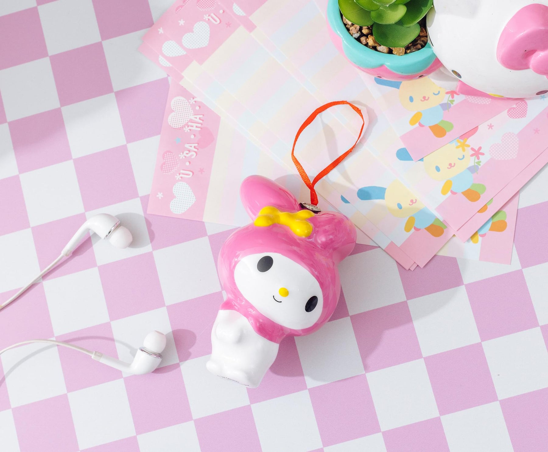 Sanrio My Melody 4-Inch Shatterproof Decoupage Ornament