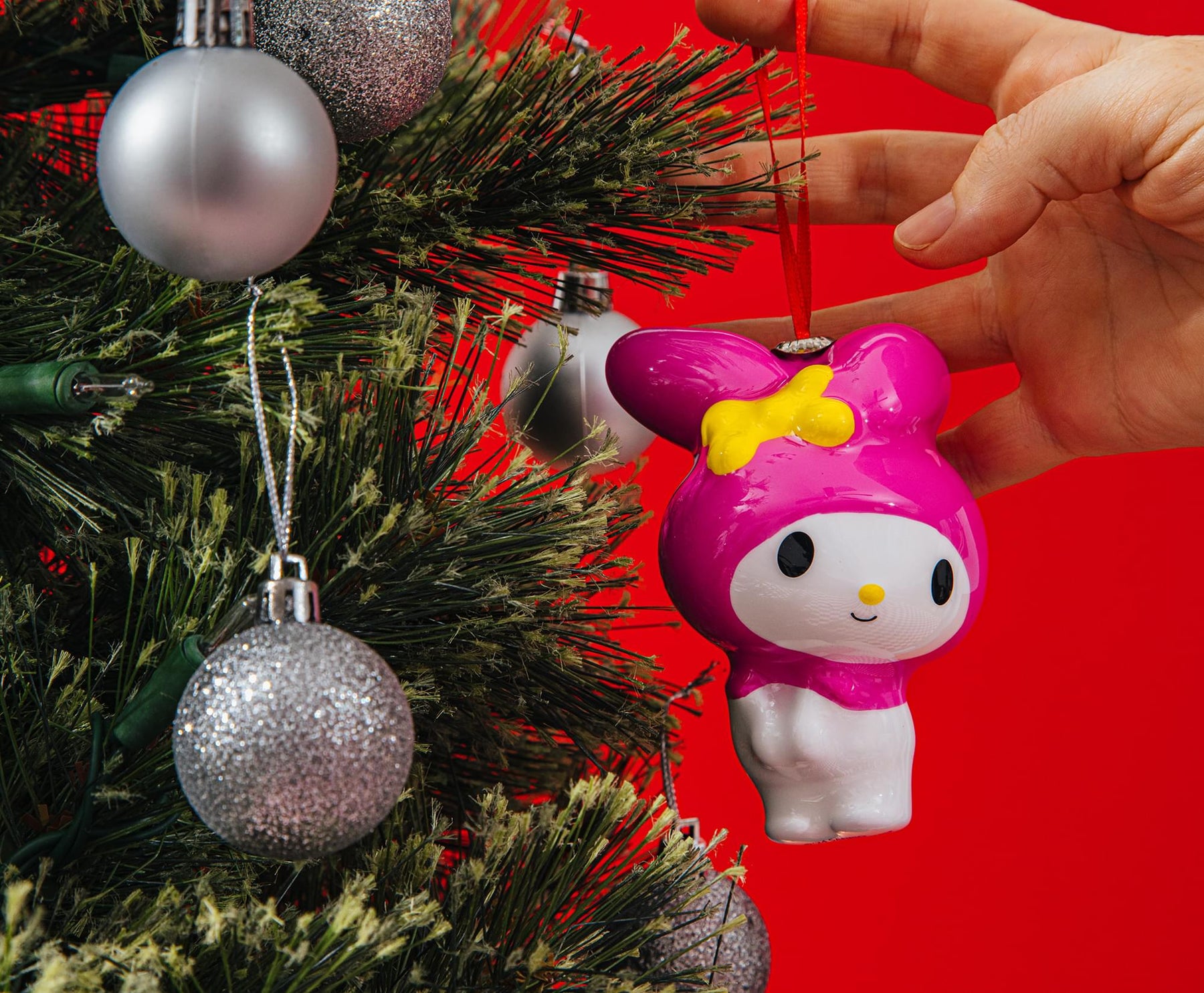 Sanrio My Melody 4-Inch Shatterproof Decoupage Ornament