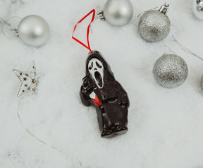 Scream Ghostface 4-Inch Shatterproof Decoupage Ornament