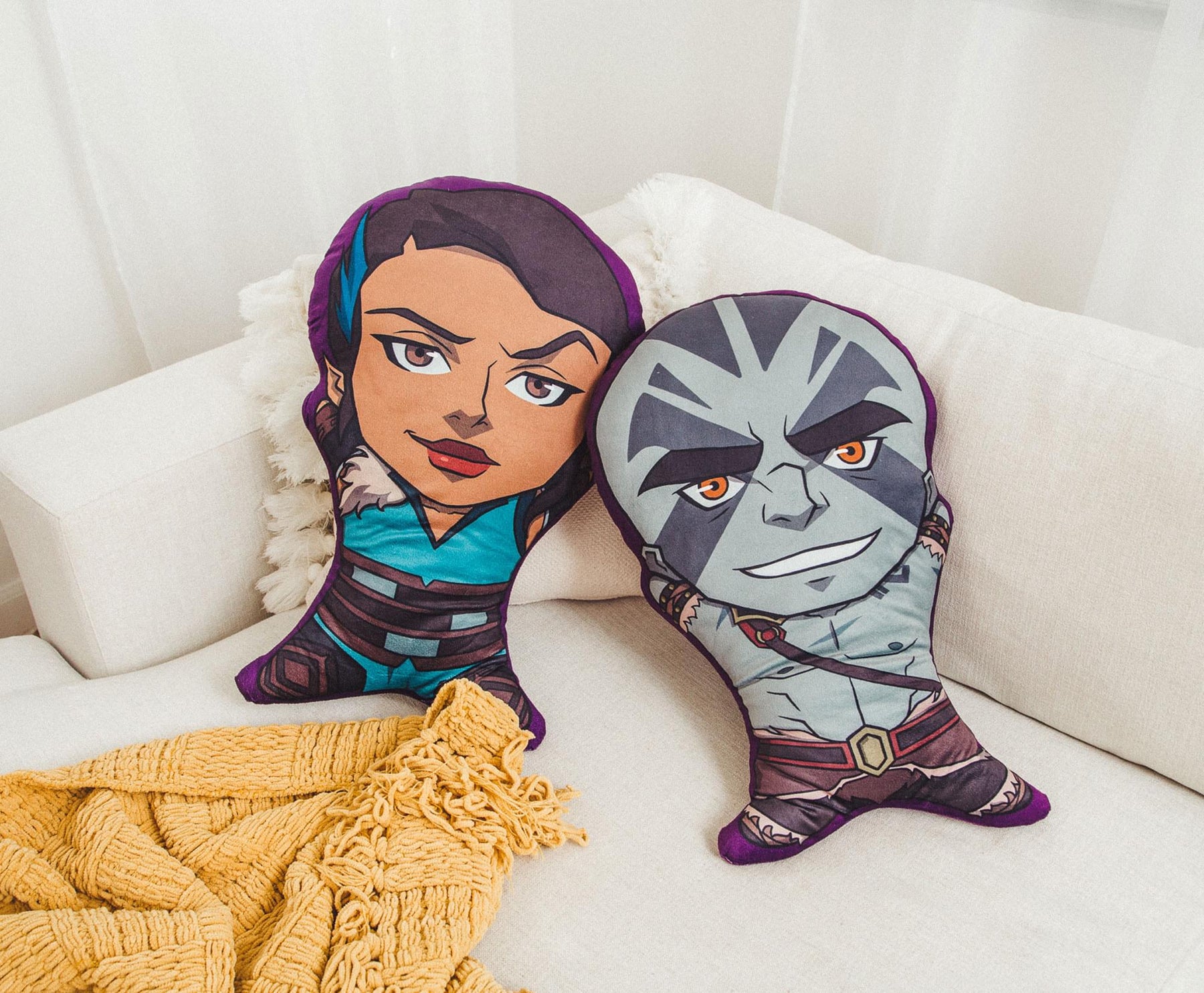 The Legend of Vox Machina 20-Inch Character Plush Pillow | Grog Strongjaw