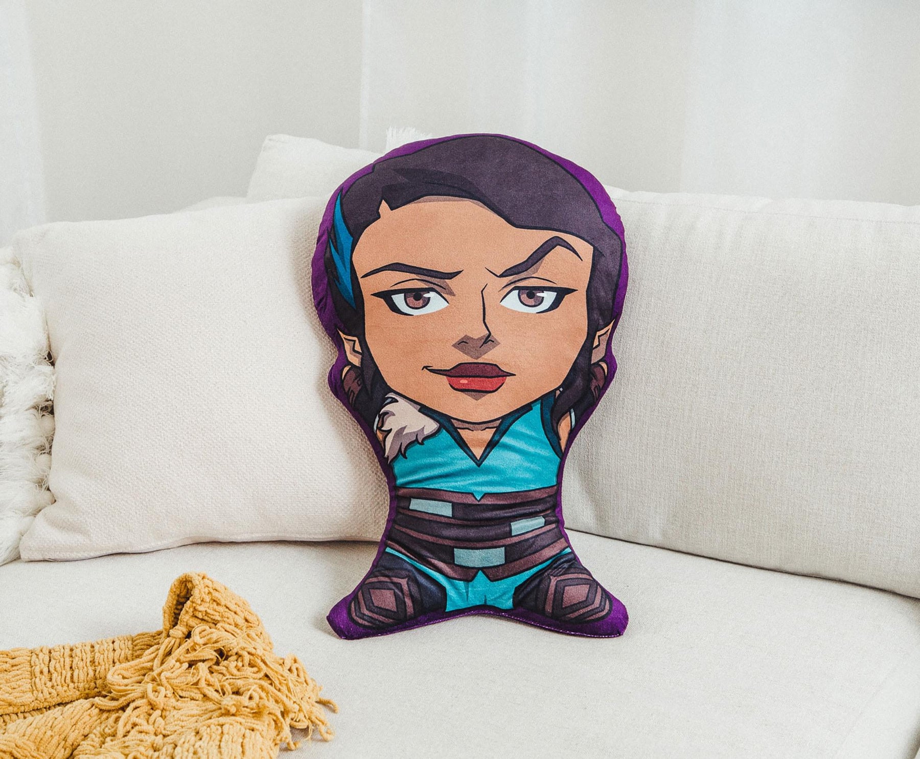 The Legend of Vox Machina 20-Inch Character Plush Pillow | Vex'ahlia