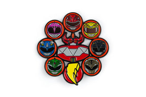 Mighty Morphin Power Rangers 2.5-Inch Deluxe Enamel Pin