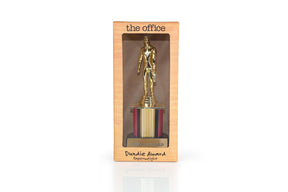 The Office Dundie Award Replica With 6 Interchangeable Plates | 8 Inches Tall