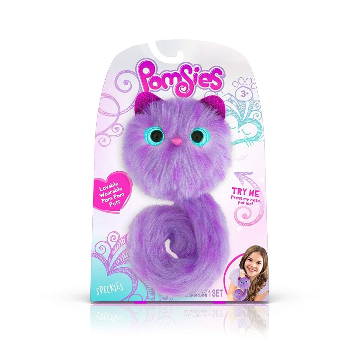 Pomsies Interactive Pom Pom Pet Plush - Speckles