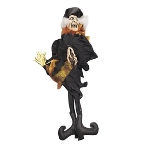 36 Inch Animated Witch Halloween Decoration