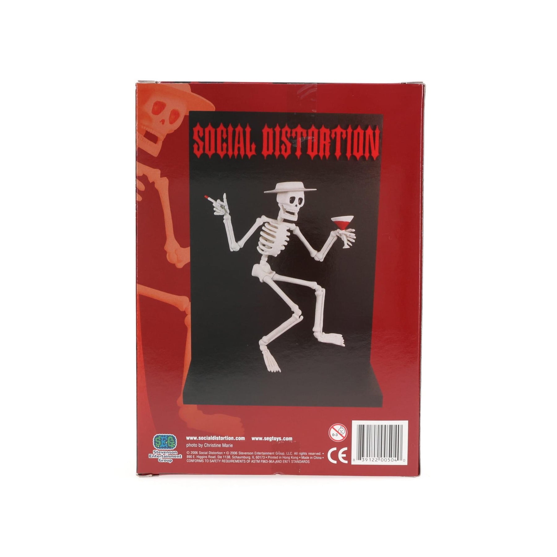 Social Distortion Skeleton 7" Figure