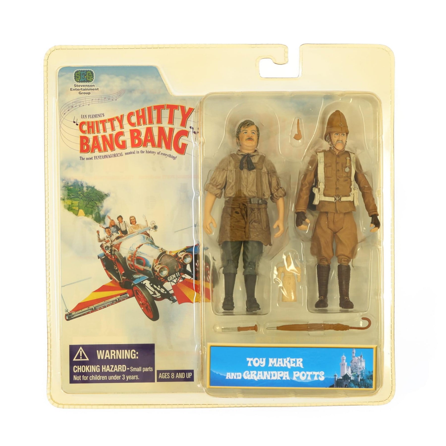 Chitty Chitty Bang Bang Two Pack Figure Toy Maker & Grandpa