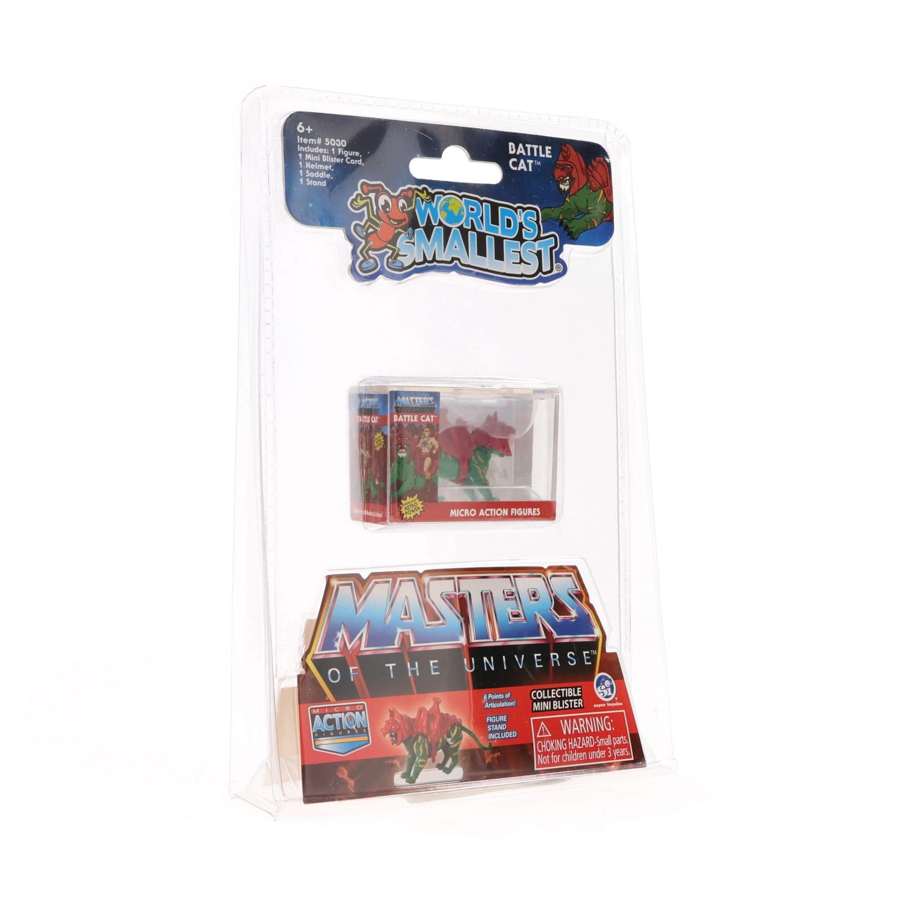 Masters of the Universe World's Smallest Micro Action Figure | Battle Cat