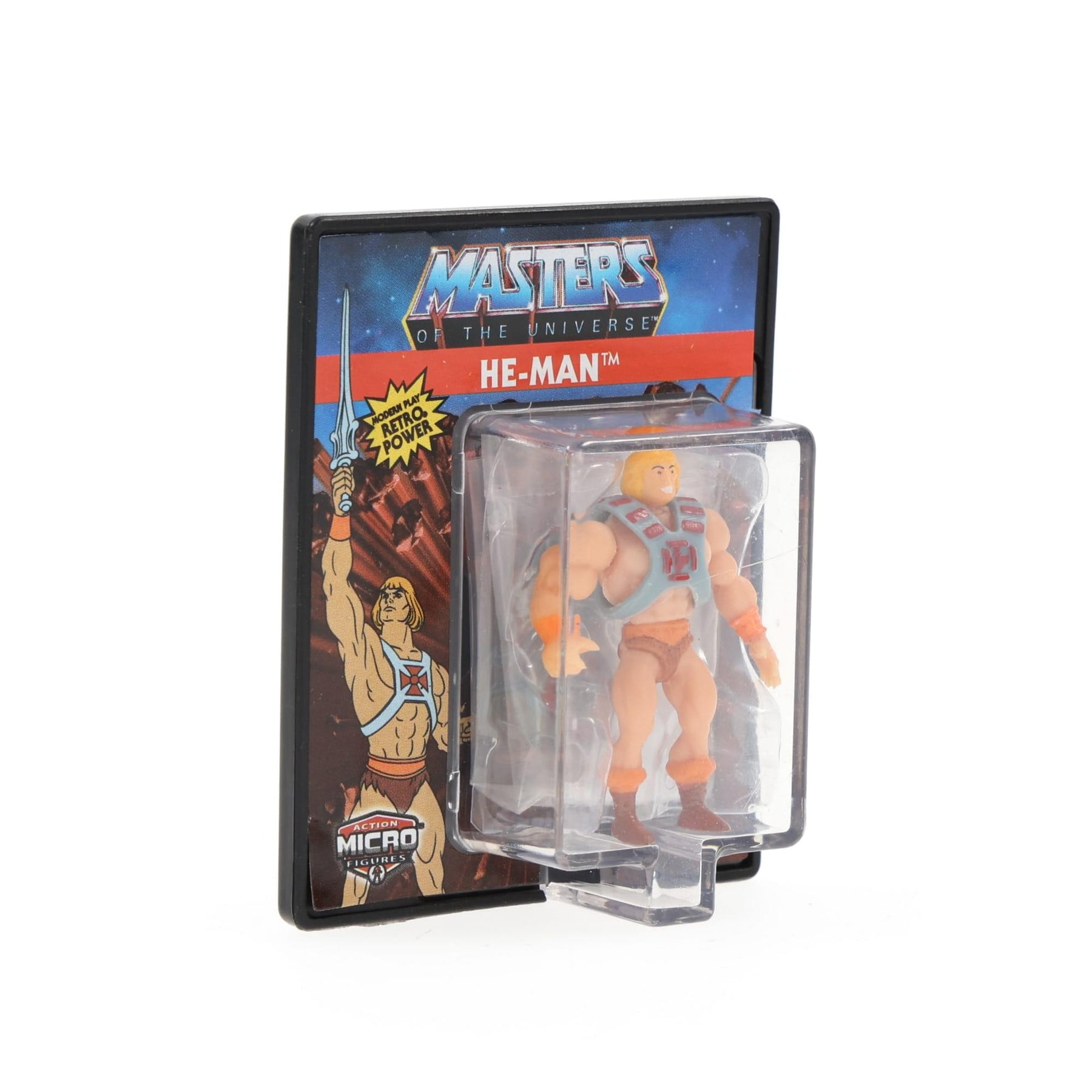 Masters of the Universe World's Smallest Microa Action Figure | He-Man