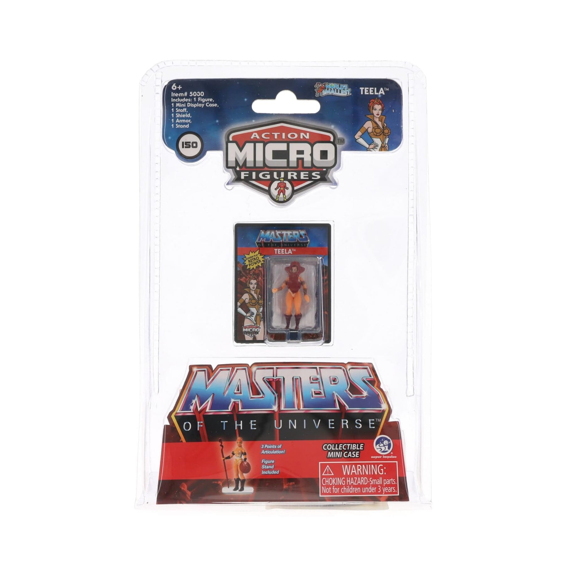 Masters of the Universe World's Smallest Micro Action Figure | Teela