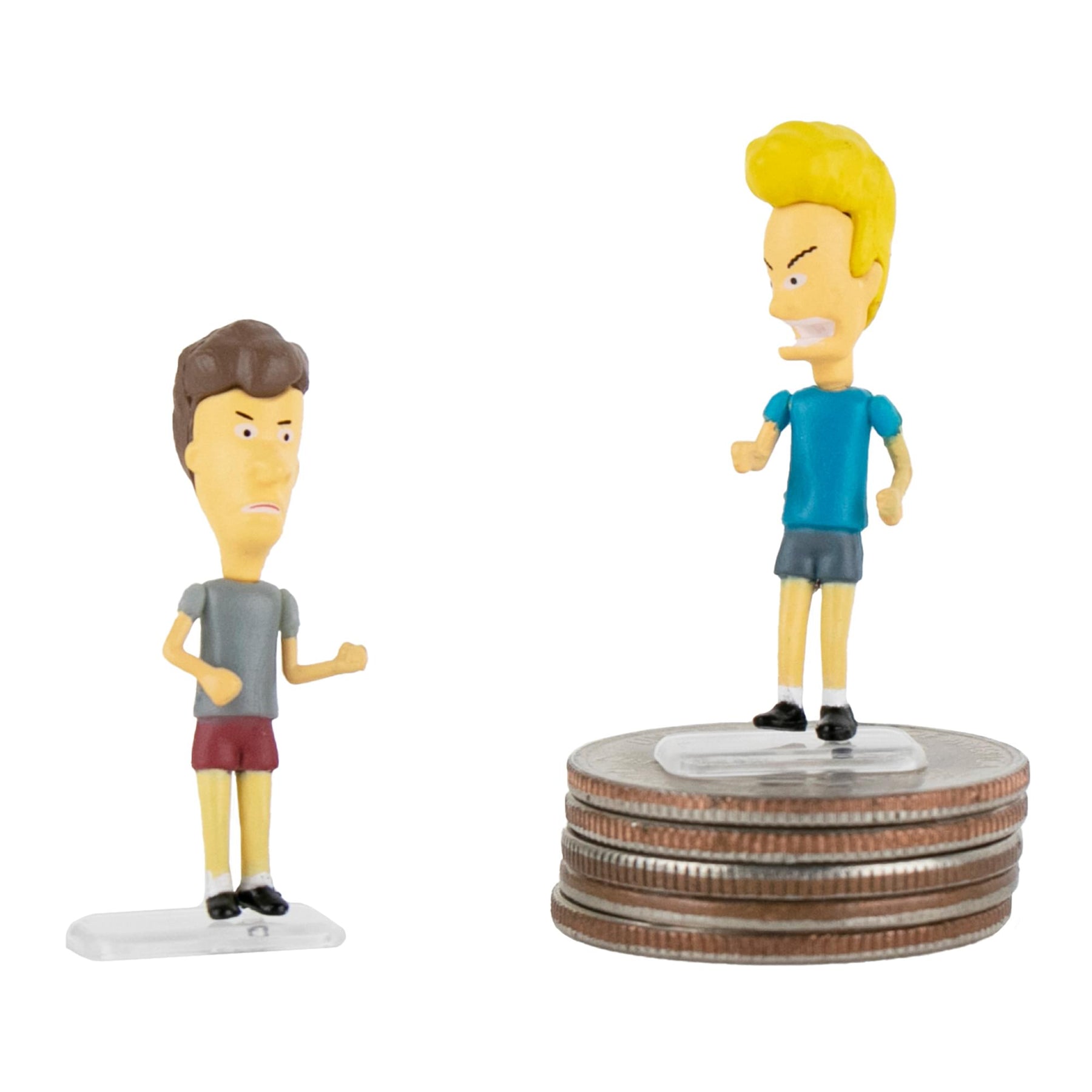 Worlds Smallest Beavis and Butthead Micro Figure | One Random