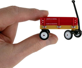 World's Smallest Radio Flyer Town & Country Wagon Toy