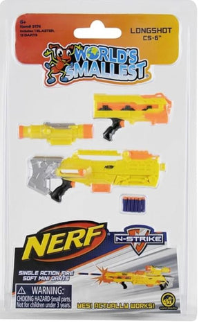 World's Smallest Nerf Blaster | Longshot CS-6