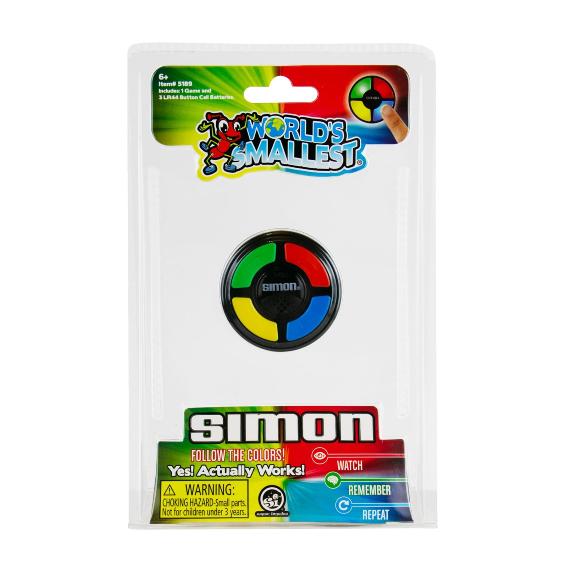 Worlds Smallest Simon Electronic Game