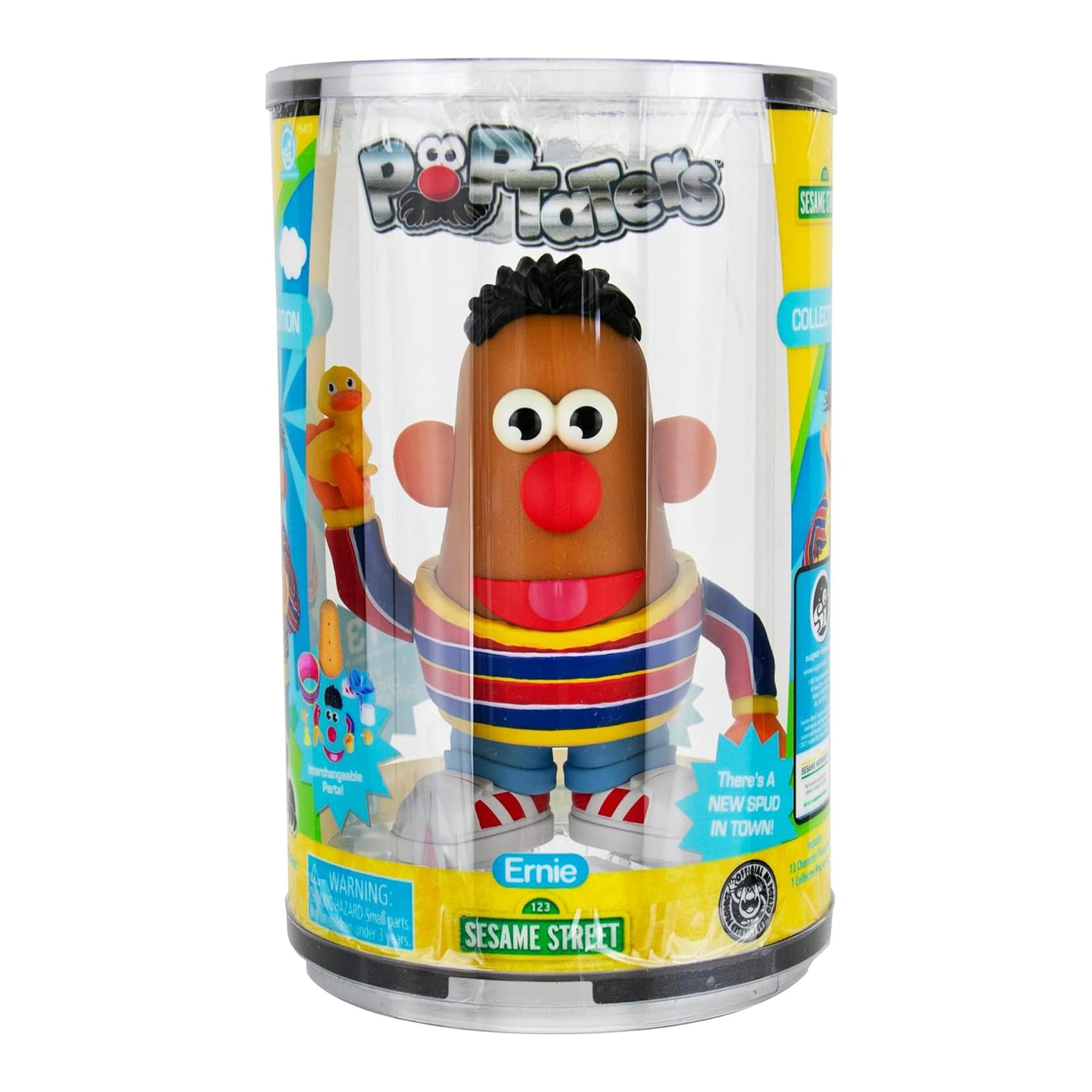 Sesame Street 4 Inch Poptater Figure | Ernie