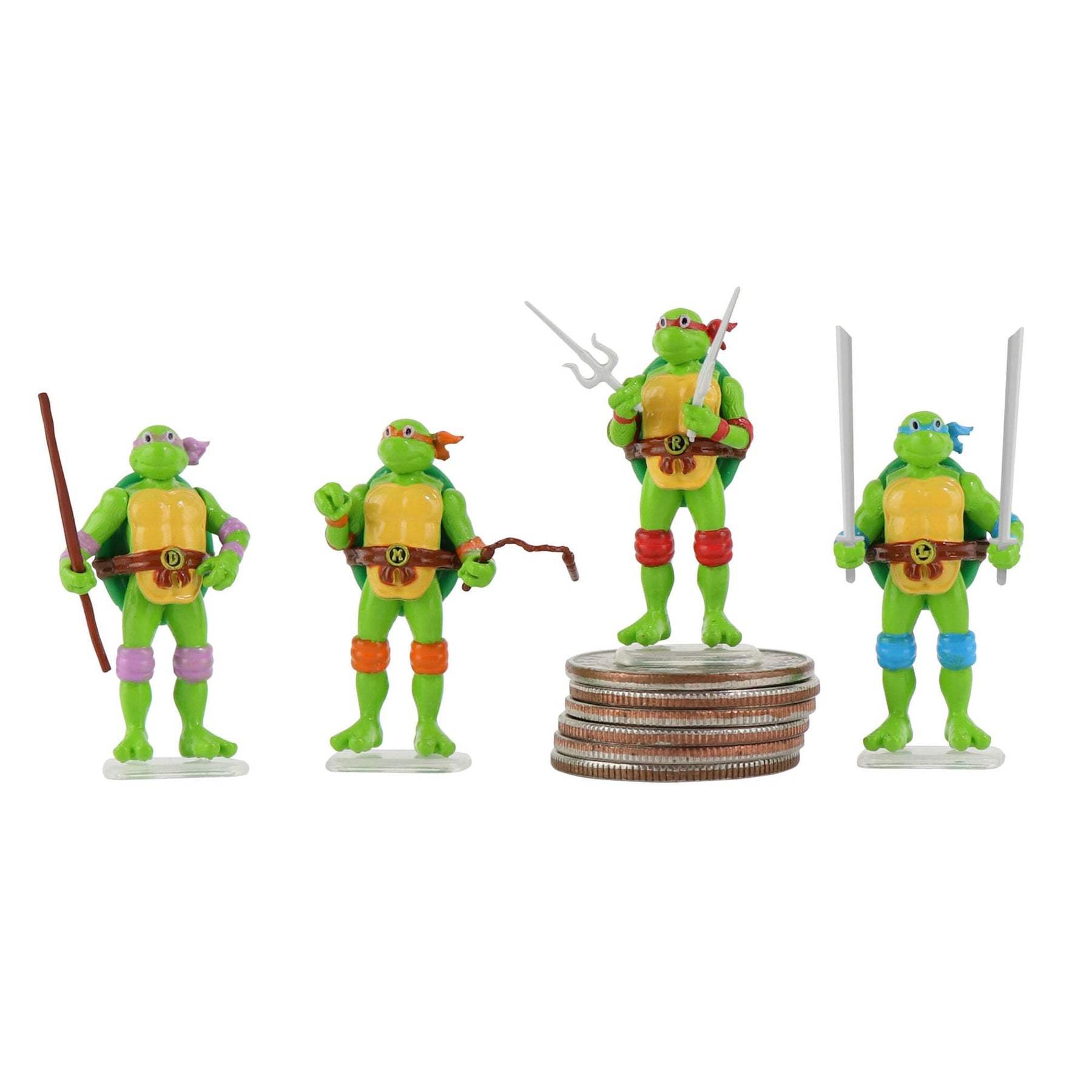 Worlds Smallest Teenage Mutant Ninja Turtles Micro Figure | One Random