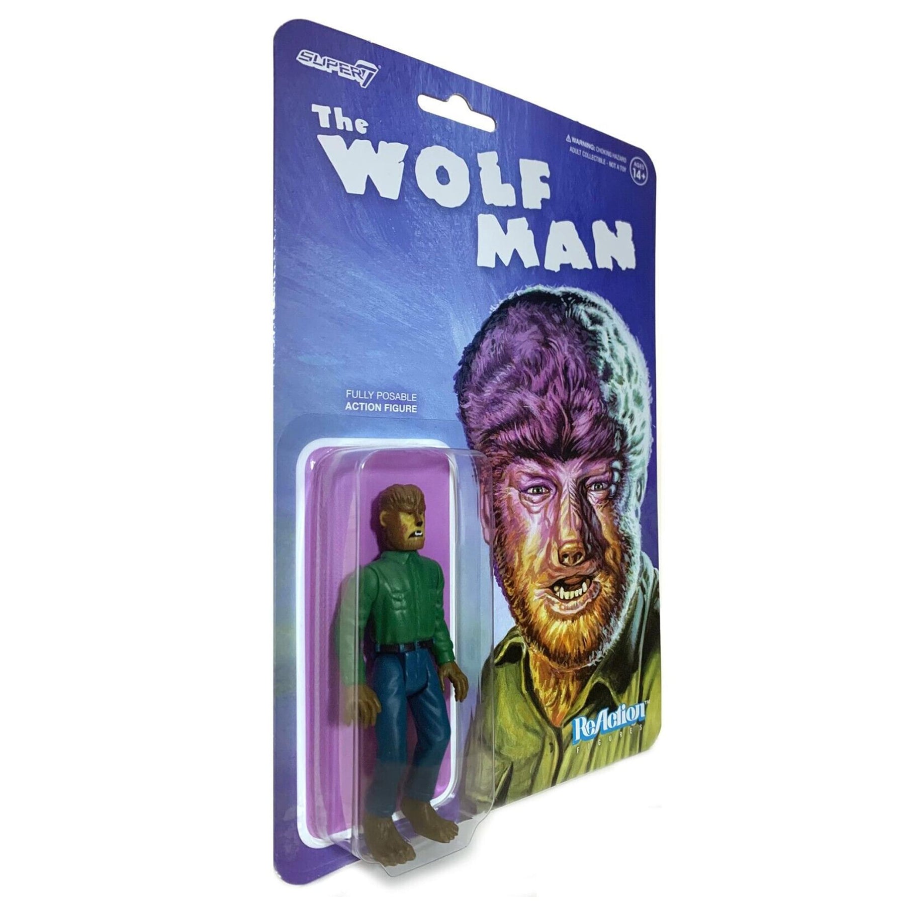 Universal Monsters The Wolf Man 3.75 Inch ReAction Figure