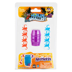 World's Smallest Barrel of Monkeys Game | Purple