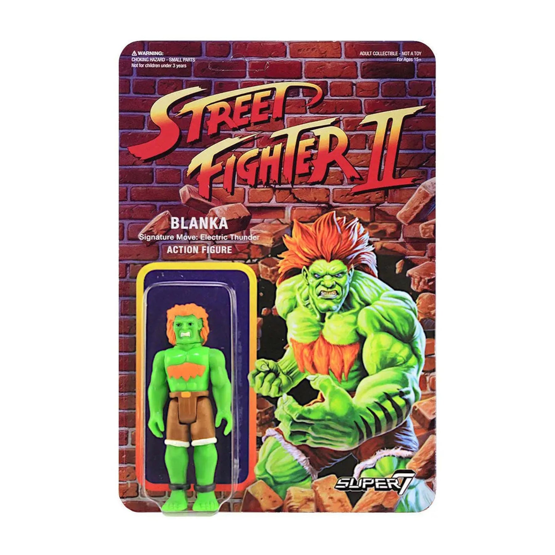 Street Fighter 2 3.75 Inch ReAction Figure | Blanka