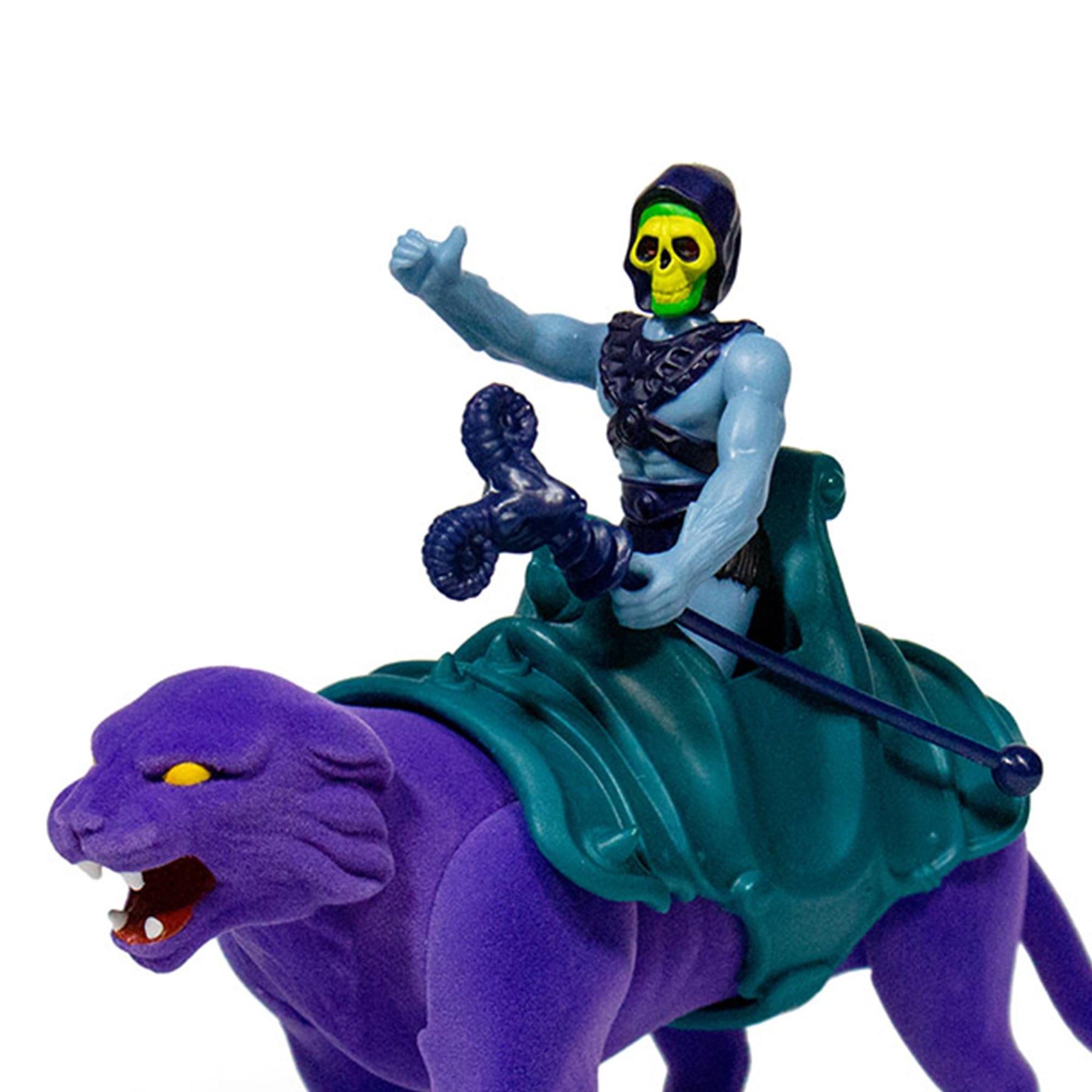 Masters of the Universe 3.75 Inch ReAction Figure Set | Skeletor & Panthor