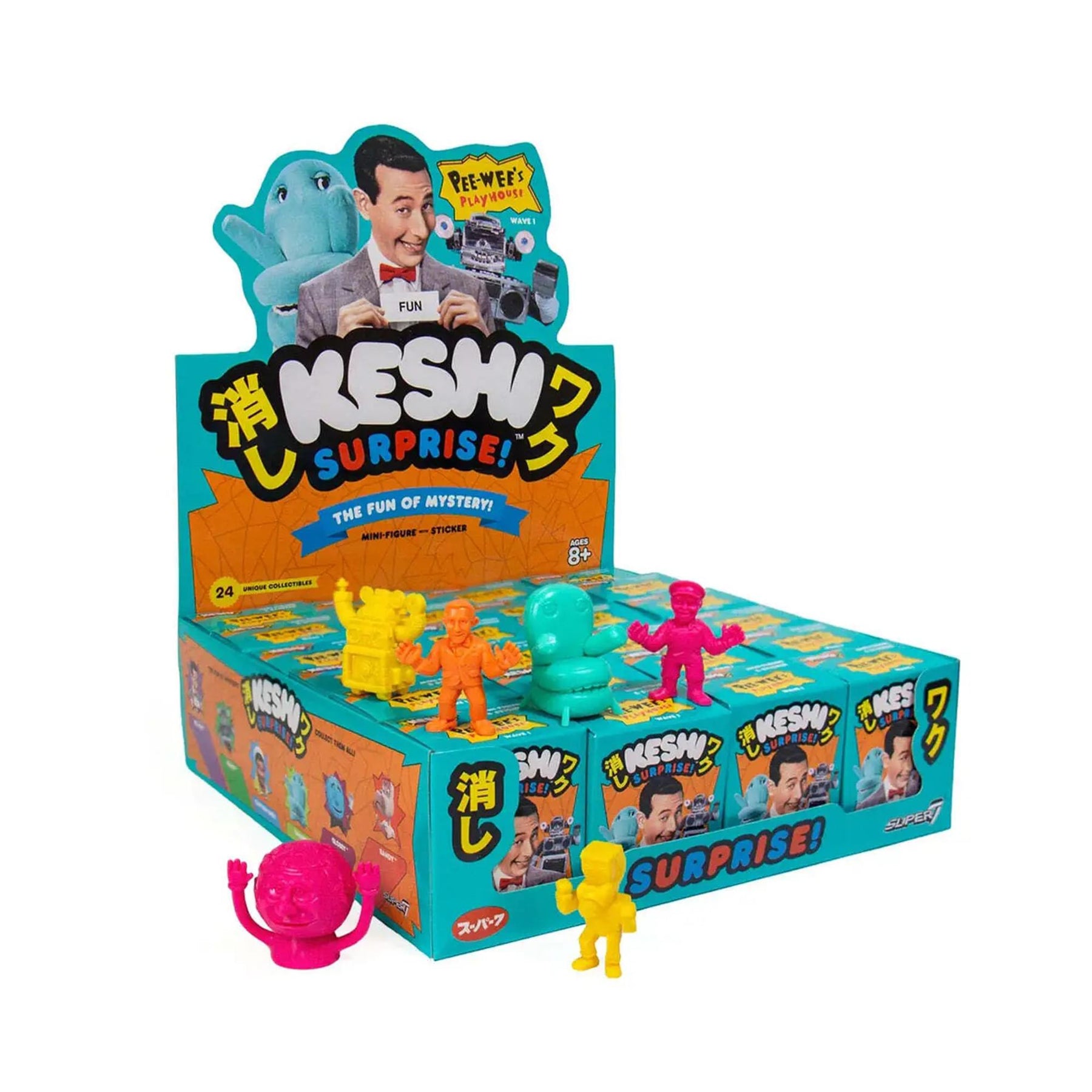 Pee-Wee's Playhouse Wave 1 Keshi Surprise Mystery Figure | One Random