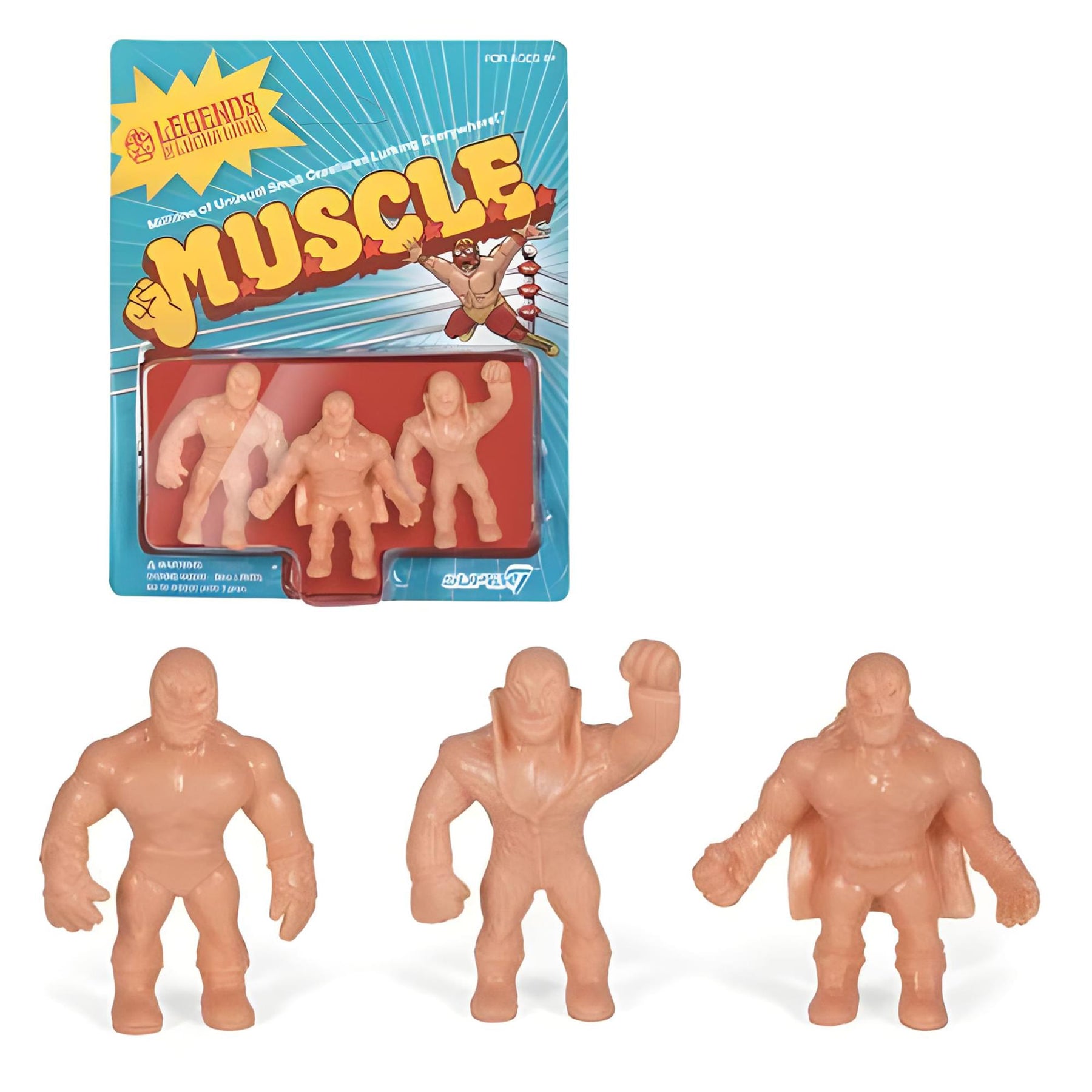 Legends of Lucha Libre M.U.S.C.L.E. Mini-Figure Set | Pack 8