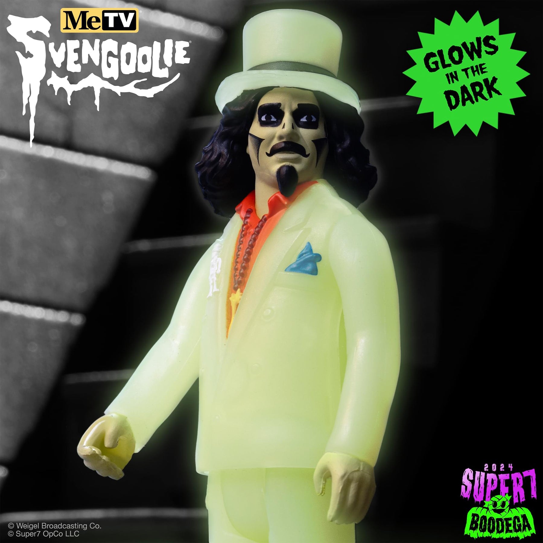 Svengoolie 3.75 Inch ReAction Figure | Svengoolie (Monster Glow)