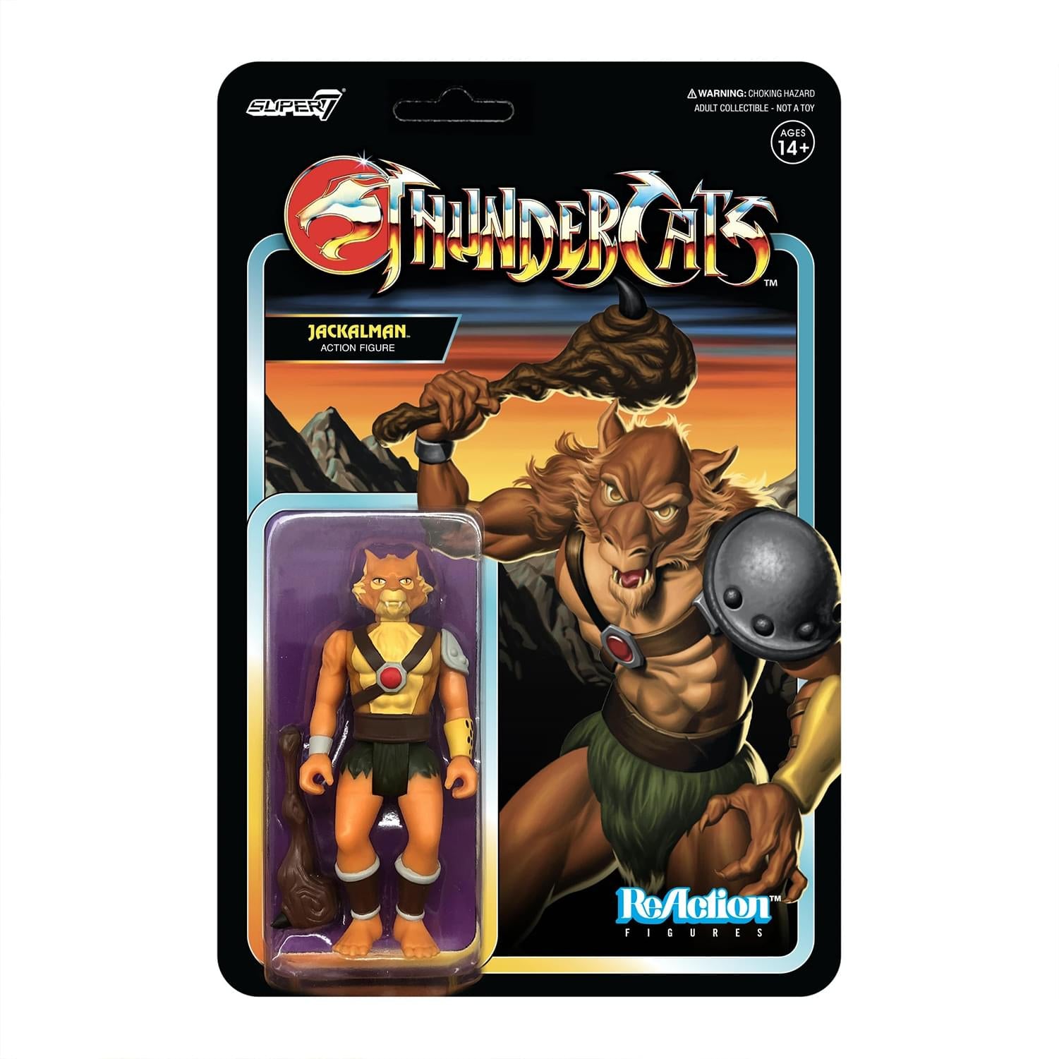 Thundercats 3.75 Inch Reaction Figure | Jackalman