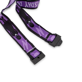 Addams Family Wednesday Silhouette Lanyard with ID Badge Holder and Thing Charm