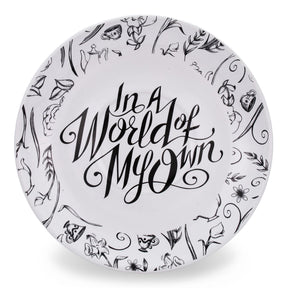 Disney Alice In Wonderland "World of My Own" Ceramic Teacup and Saucer Set