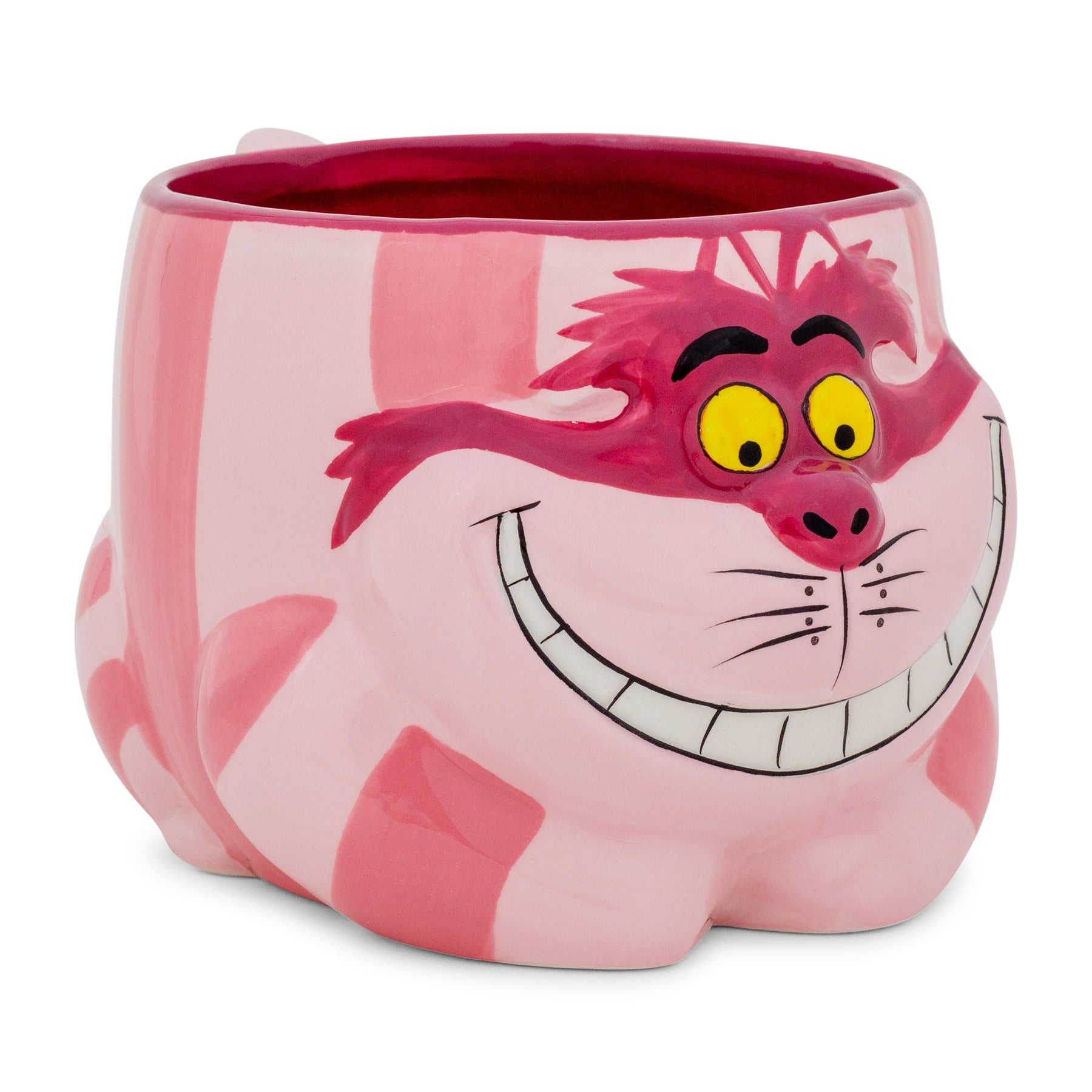 Disney Alice in Wonderland Cheshire Cat Ceramic Sculpted Mug | Holds 20 Ounces