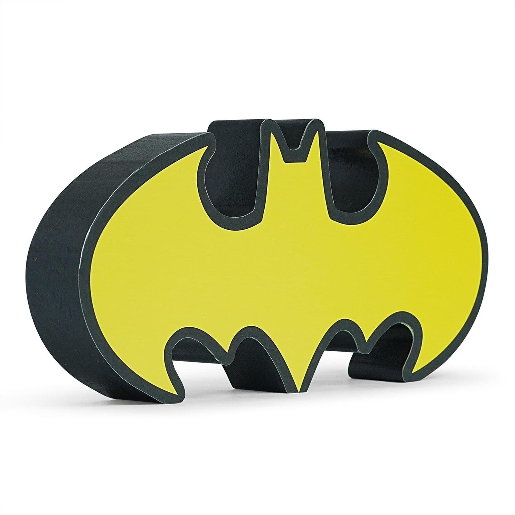 DC Comics Batman Emblem Large Die-Cut Wooden Wall Art Sign