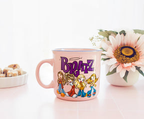 Bratz Pink Ceramic Camper Mug | Holds 20 Ounces