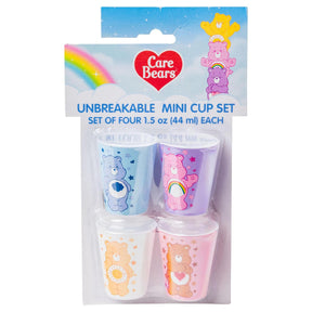 Care Bears 2 Ounce Plastic Mini Cup Set of 4